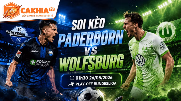 Soi Kèo Paderborn vs Wolfsburg 01h30 Ngày 26.05.2026